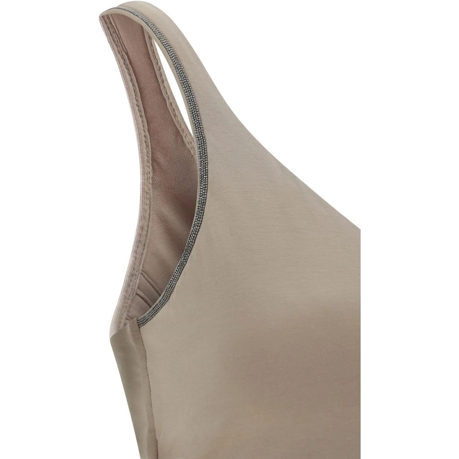 Beige Cotton T-Shirt