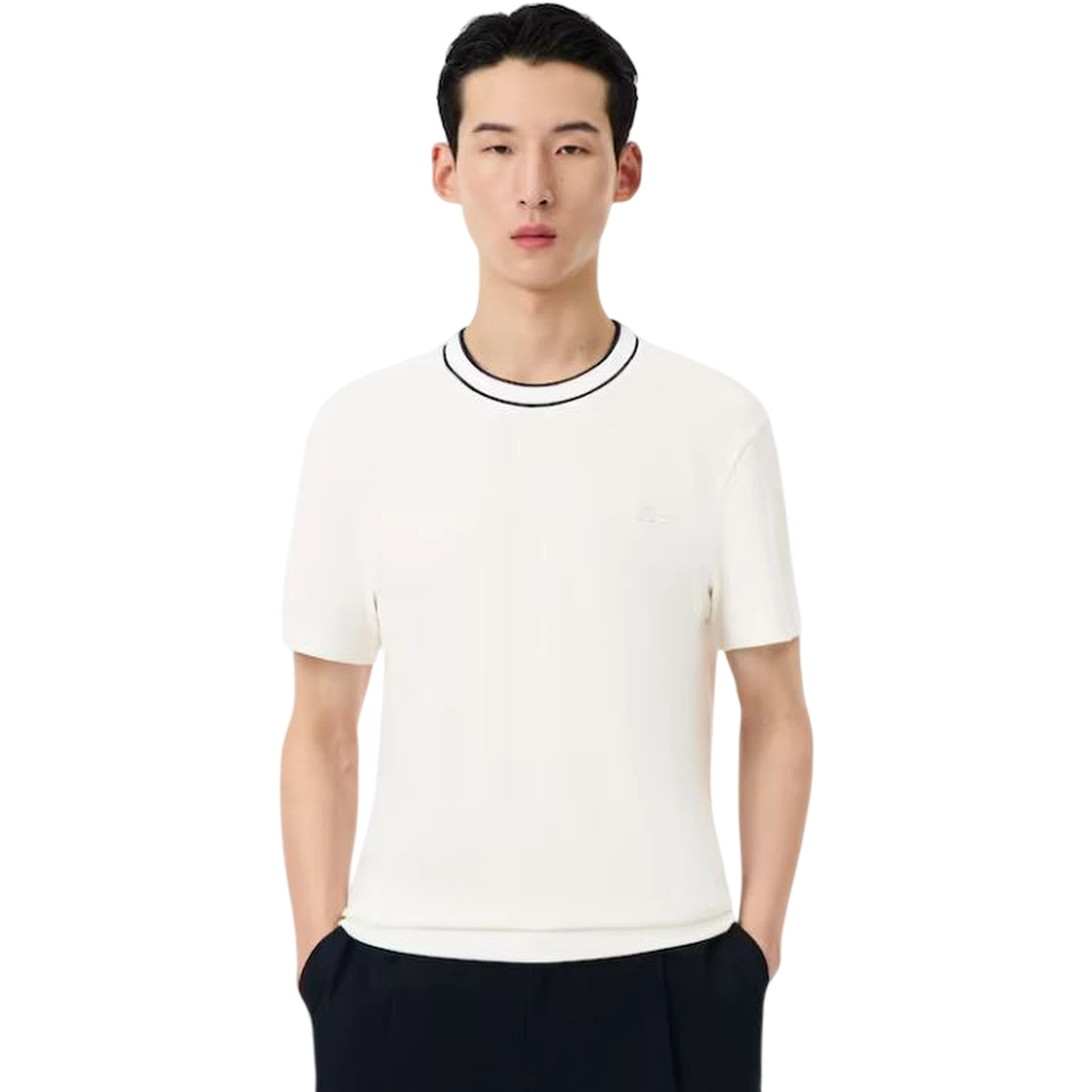 Lacoste T-shirts and Polos White