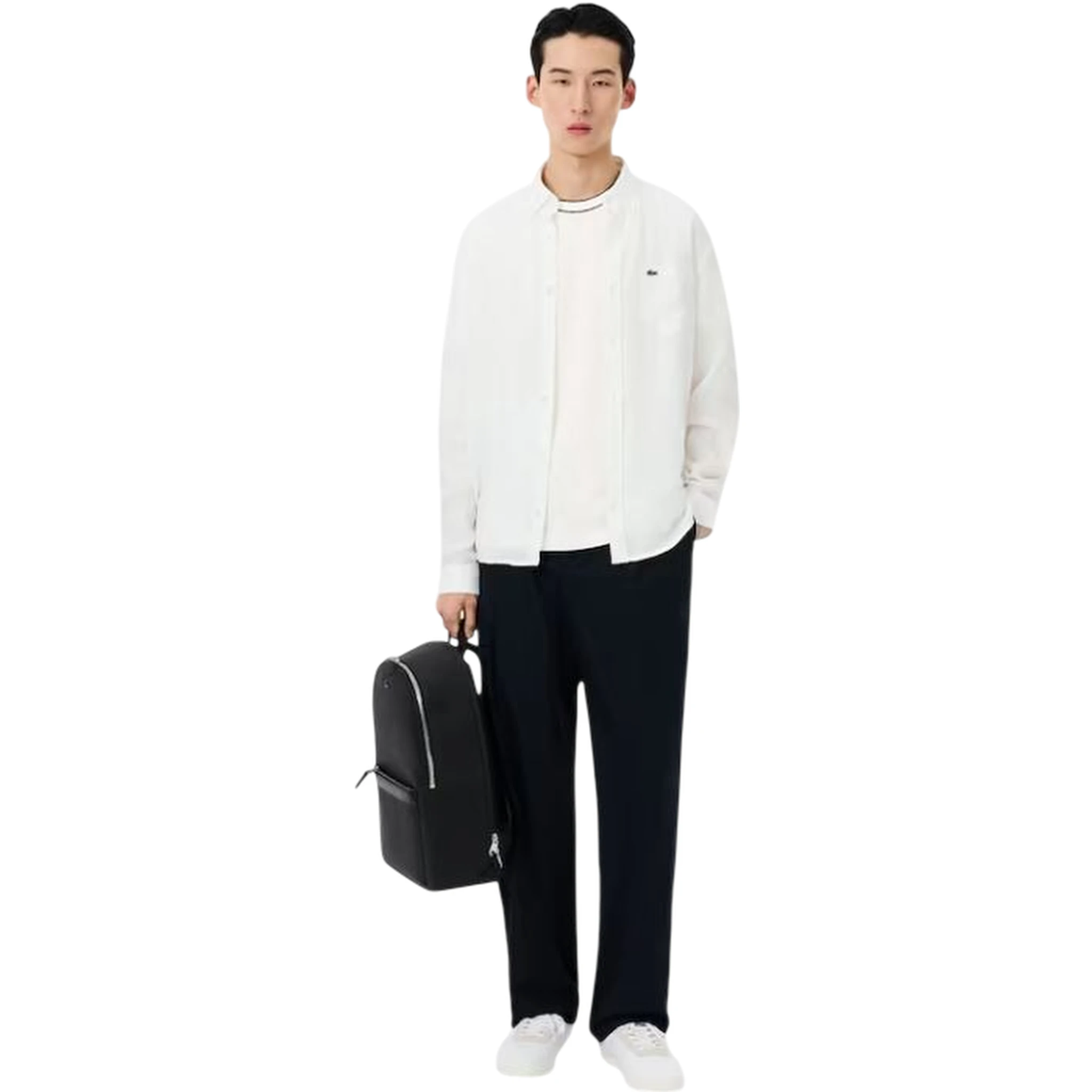 Lacoste T-shirts and Polos White