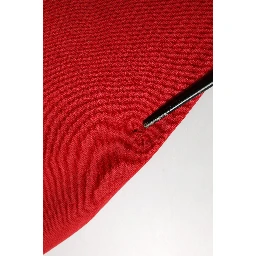 Red Cotton Cropped Basilico Sweatshirt Sweater