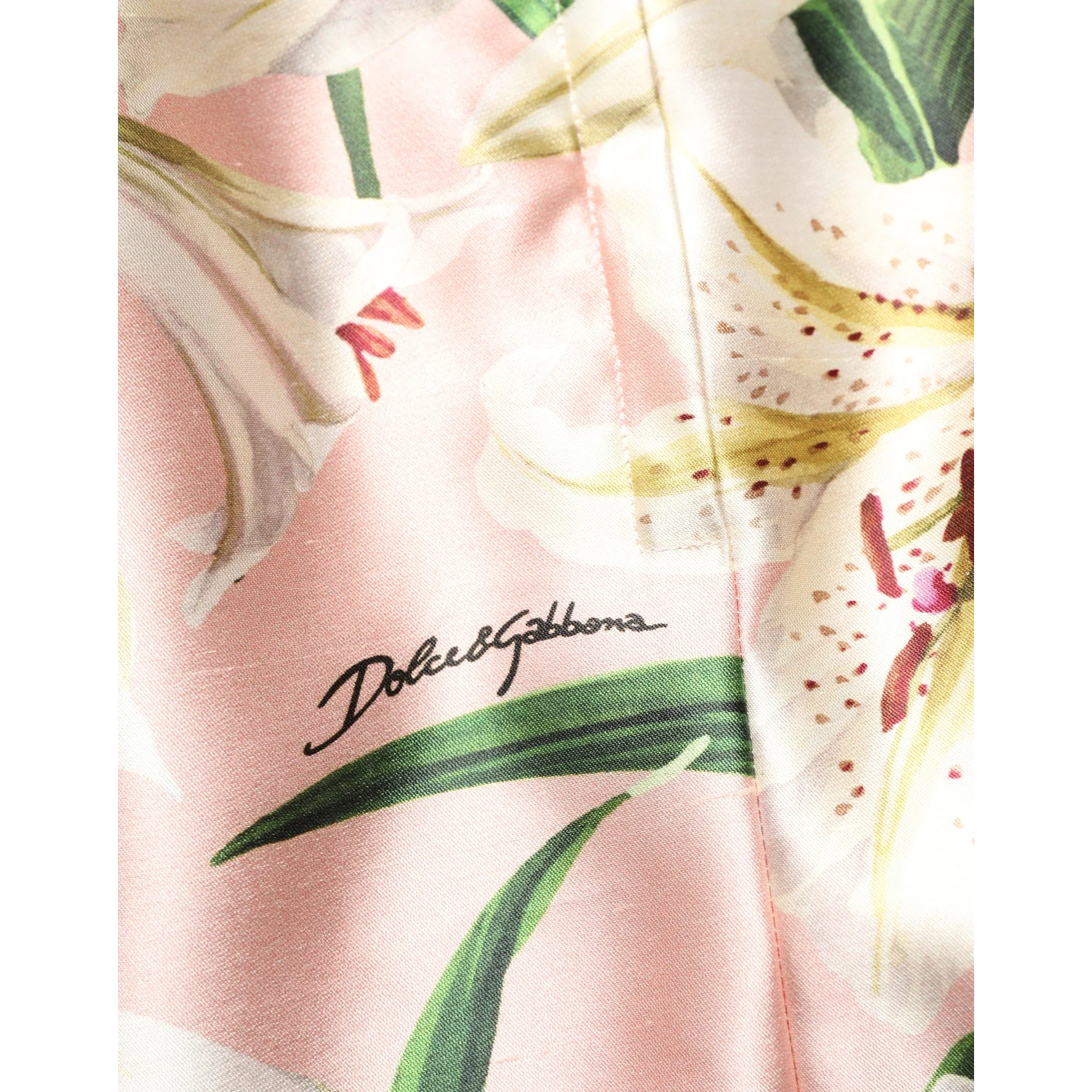 Pink Lilium High Waist Knee Length Skirt