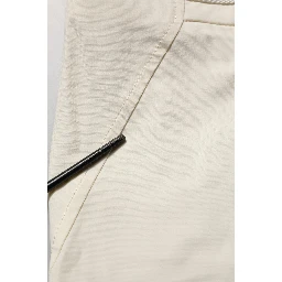 White Low Waist Skinny Women Trouser Pants