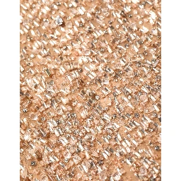 Brown Crystal Embellished Mermaid Gown Dress