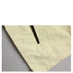Yellow Cotton Straight Casual Denim Trouser Jeans