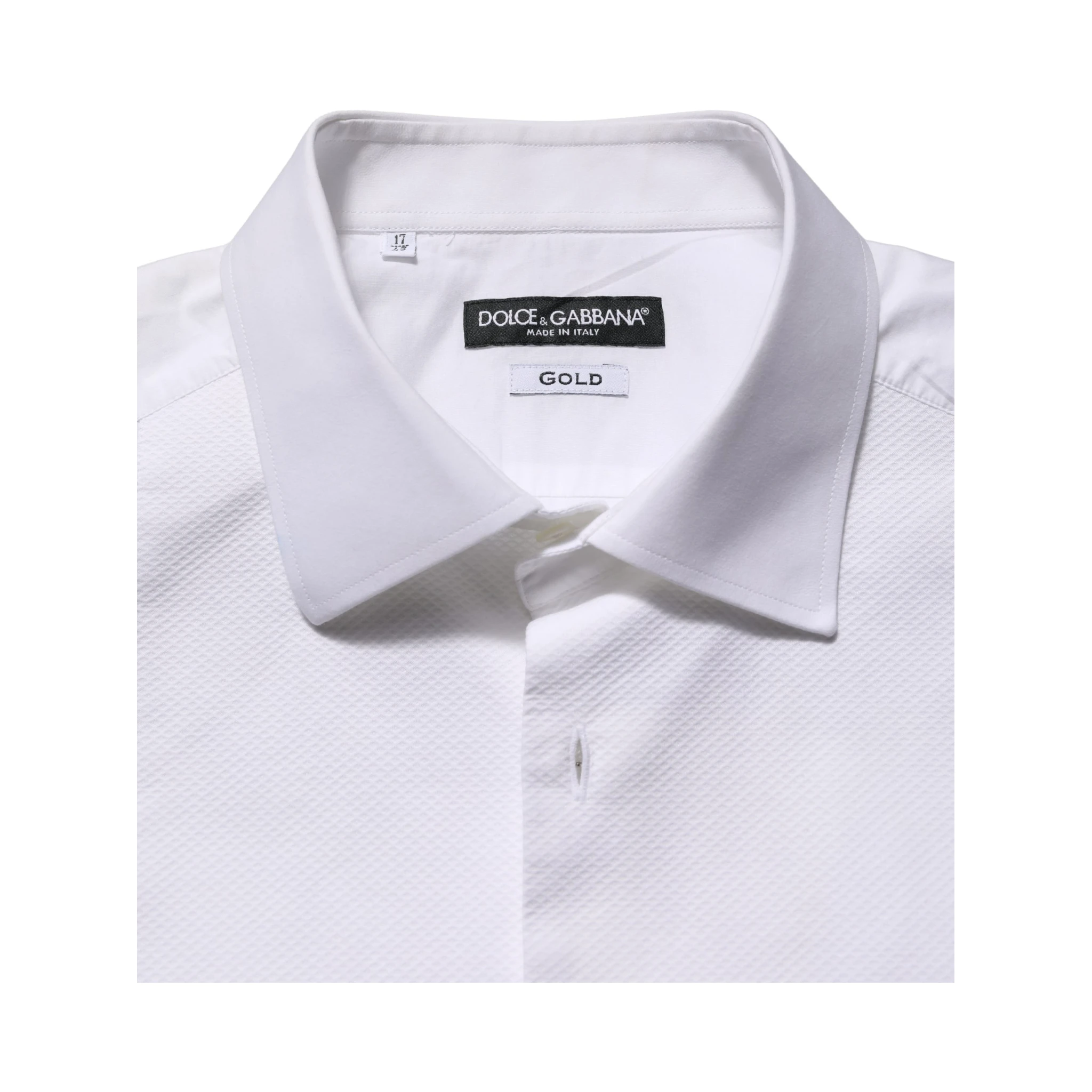 White Bib Cotton Poplin Dress Formal Shirt