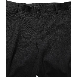Black Cotton Dress Formal Men Trouser Pants
