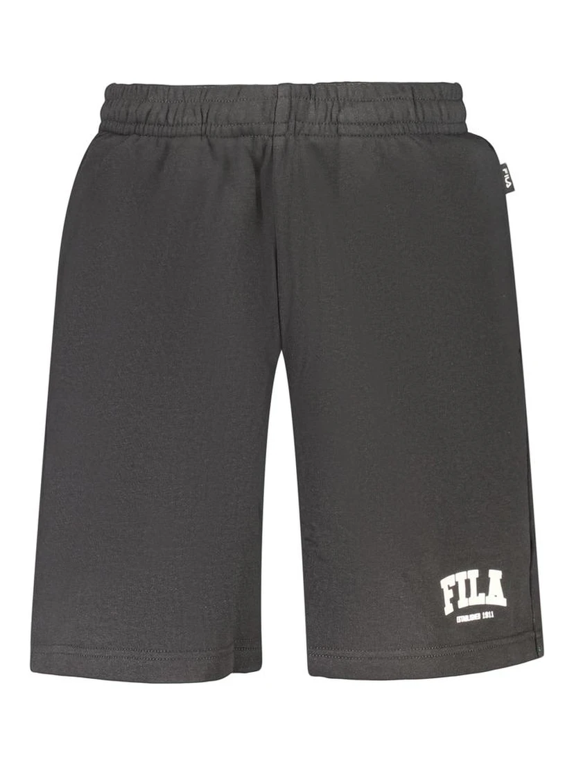 Black Cotton Men's Pants