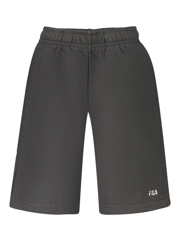 Black Cotton Men's Pants
