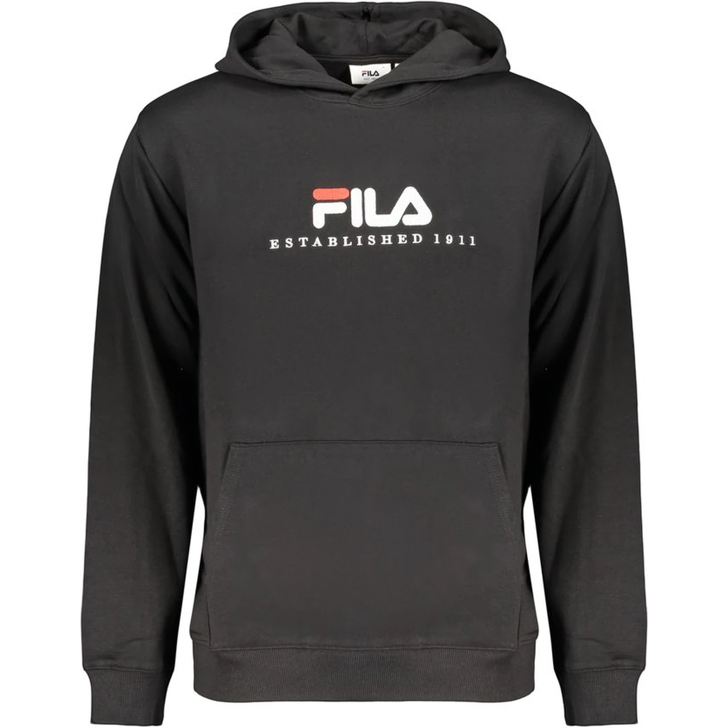 Black Cotton Men's Sweatshirt