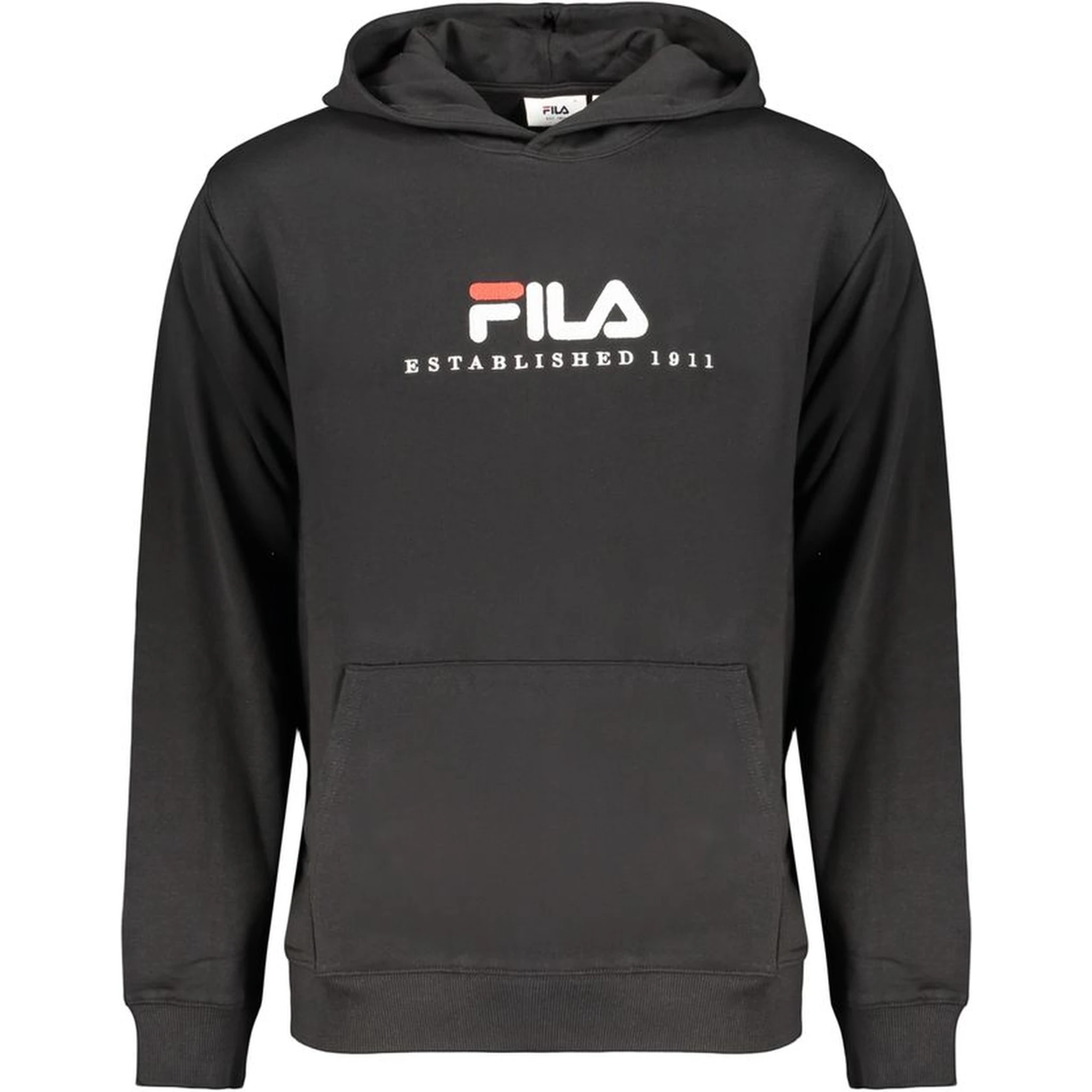 Black Cotton Men's Sweatshirt