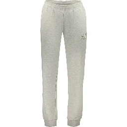 Gray Cotton Men's Trousers