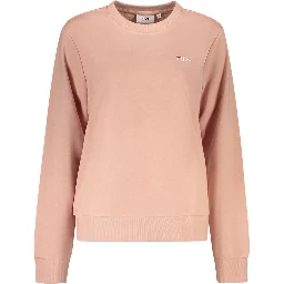 Pink Cotton Women's Sweatshirt