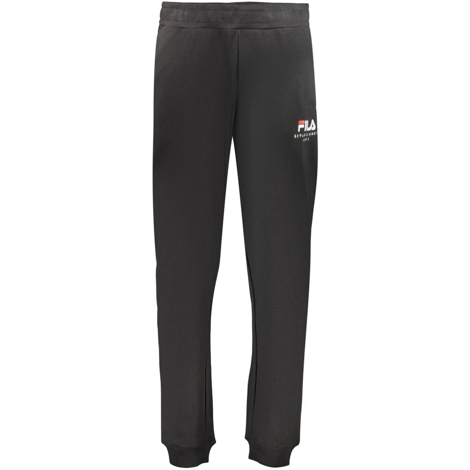 Black Cotton Mens Trousers