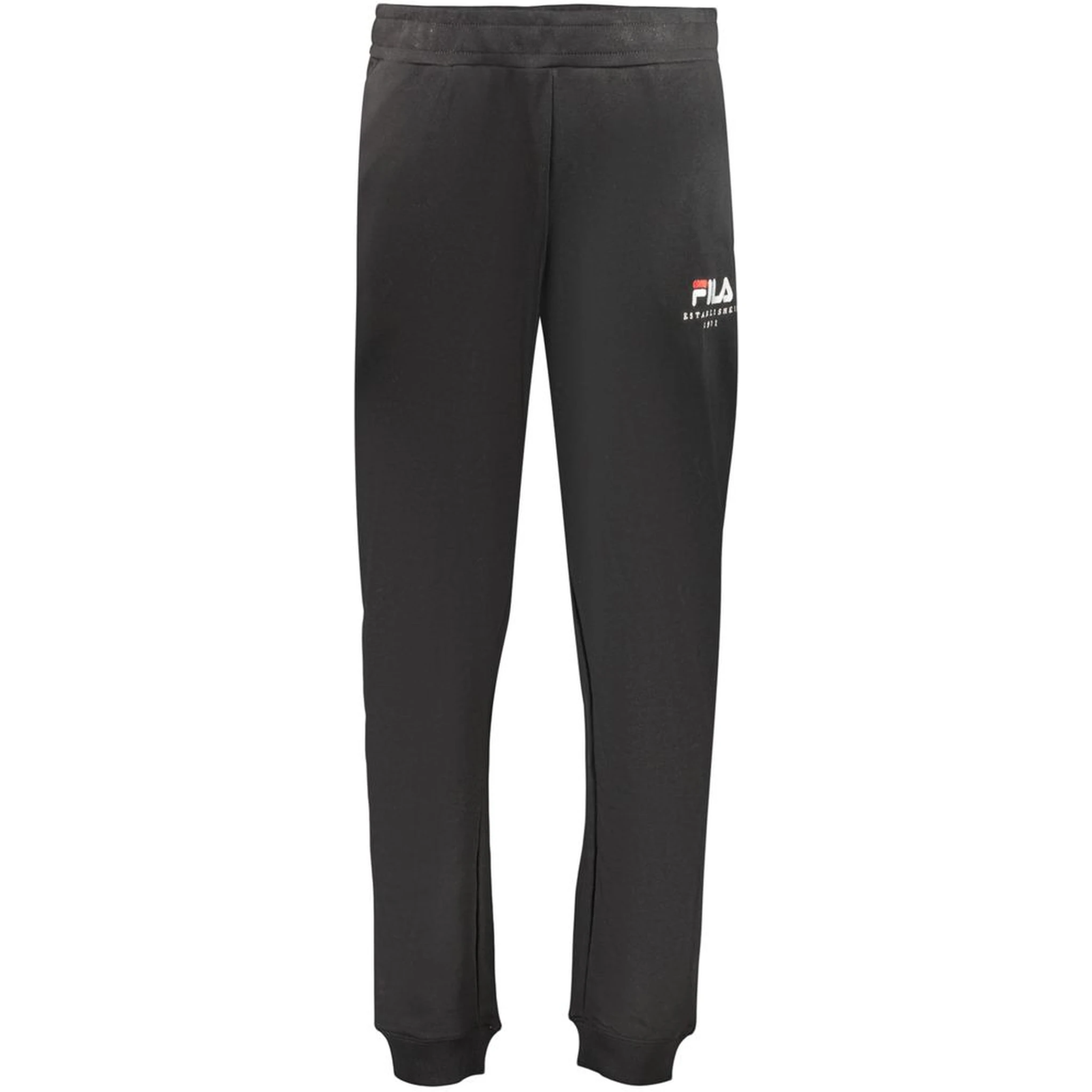 Black Cotton Mens Trousers