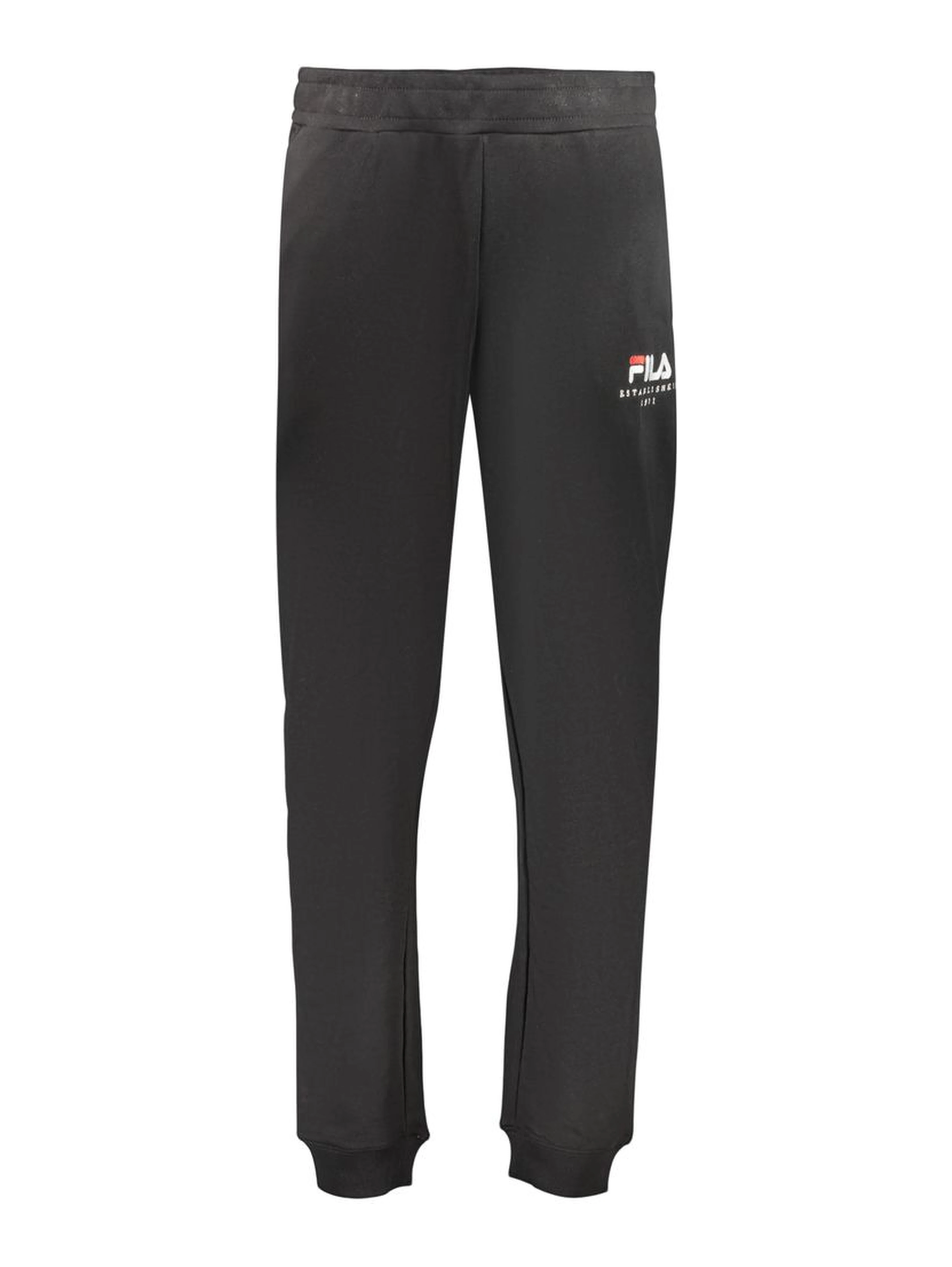 Black Cotton Mens Trousers
