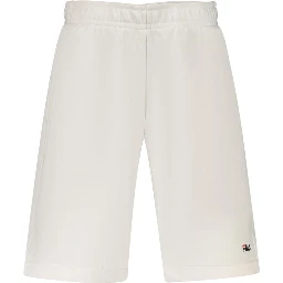 White Cotton Men's Sweatpant