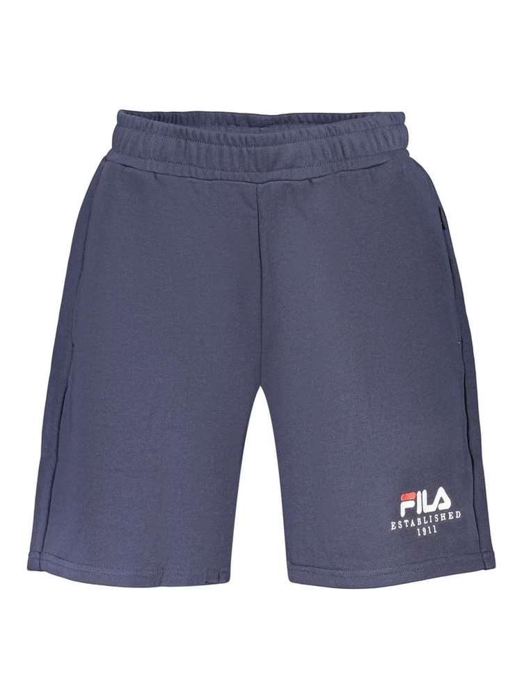 Blue Cotton Men's Pants