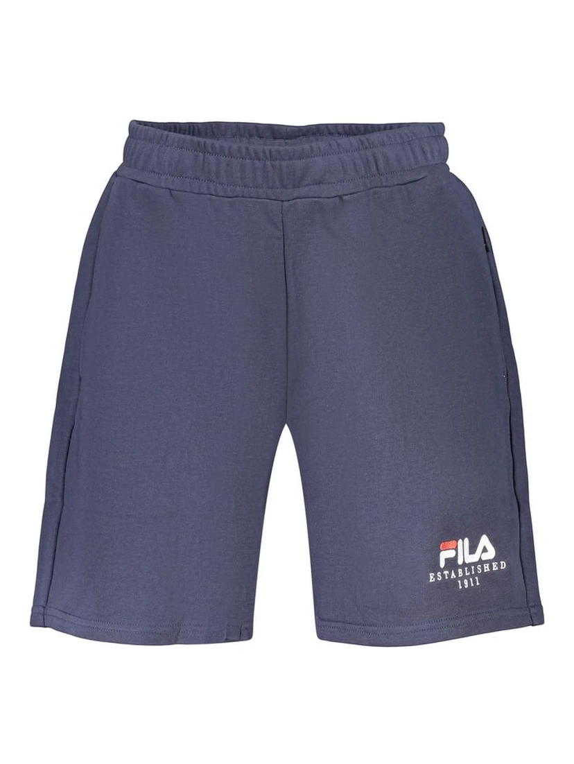 Blue Cotton Men's Pants