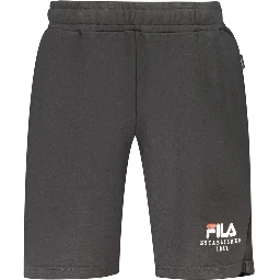 Black Cotton Men's Pants