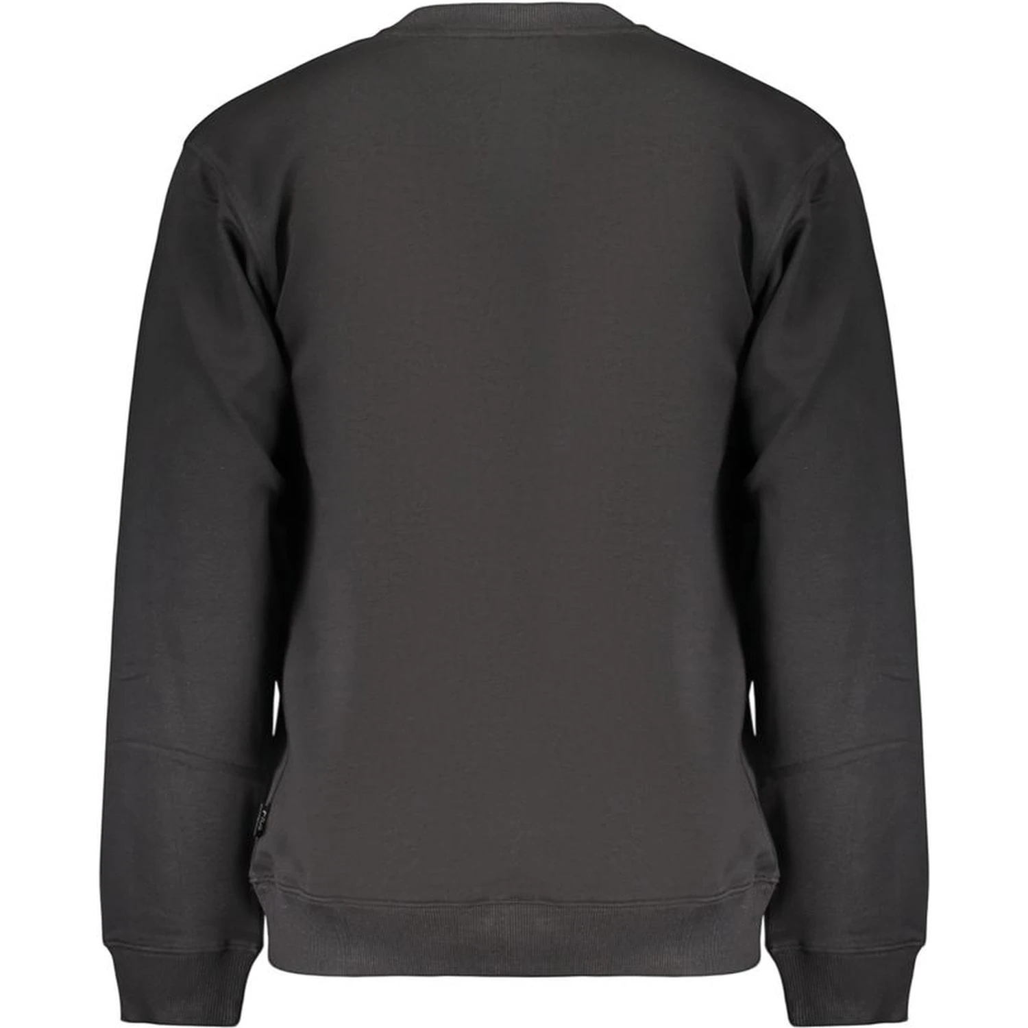 Black Cotton Men's Sweatshirt