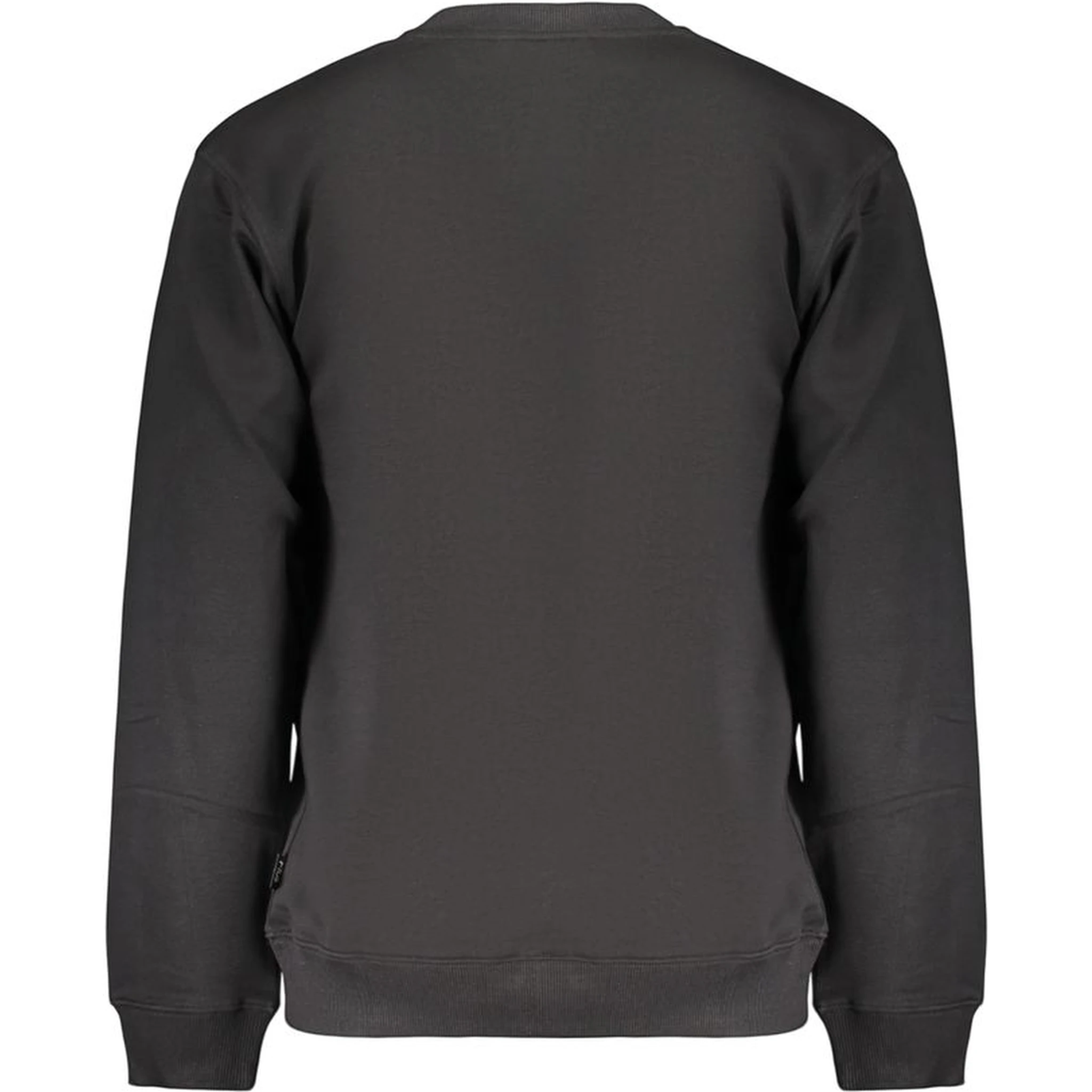 Black Cotton Men's Sweatshirt