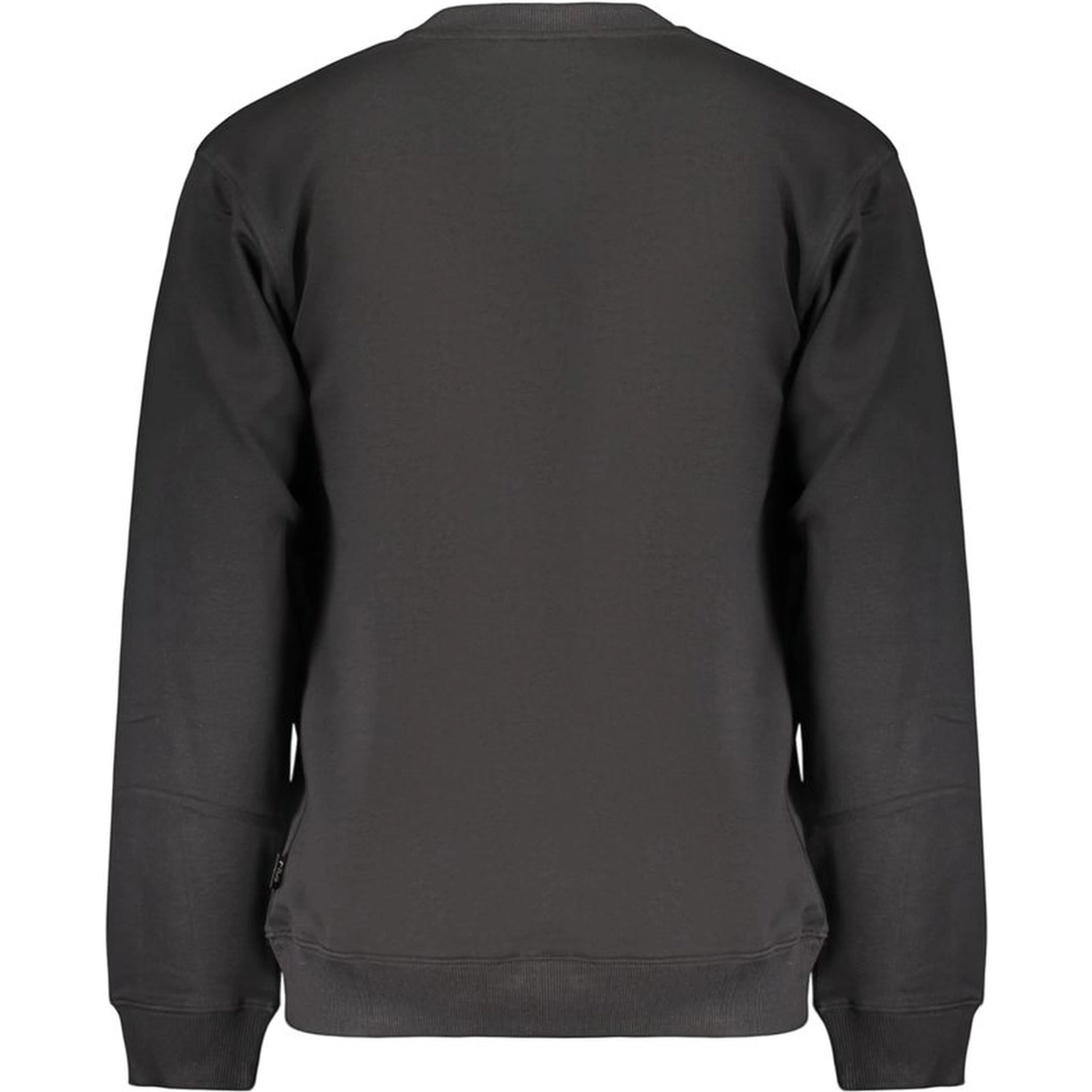 Black Cotton Men's Sweatshirt
