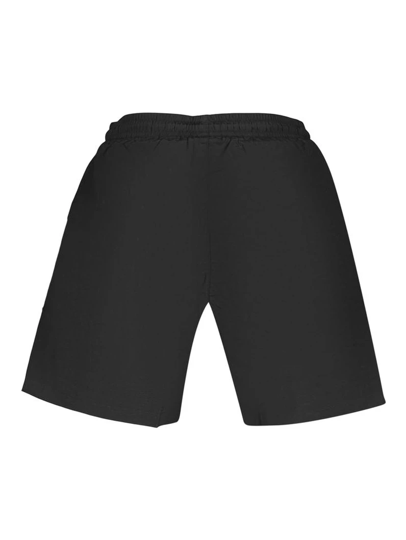 Black Polyester Men's Swimwear