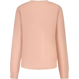 Pink Cotton Women's Sweatshirt