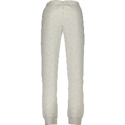 Gray Cotton Men's Trousers