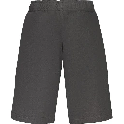 Black Cotton Men's Pants