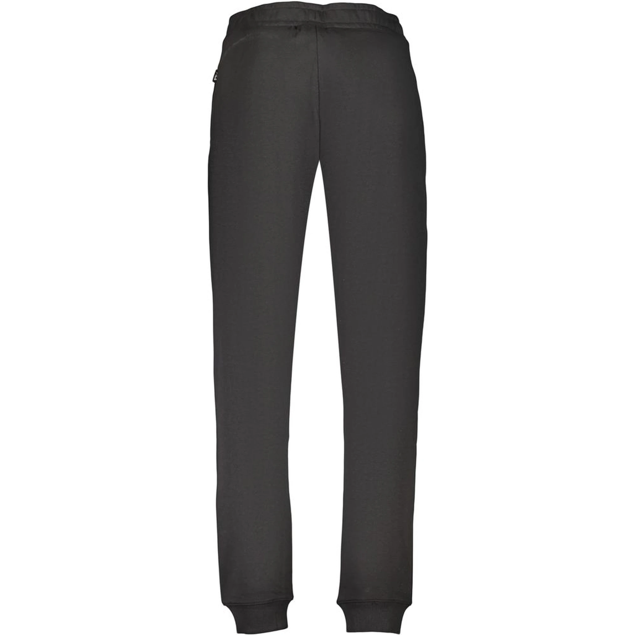 Black Cotton Mens Trousers
