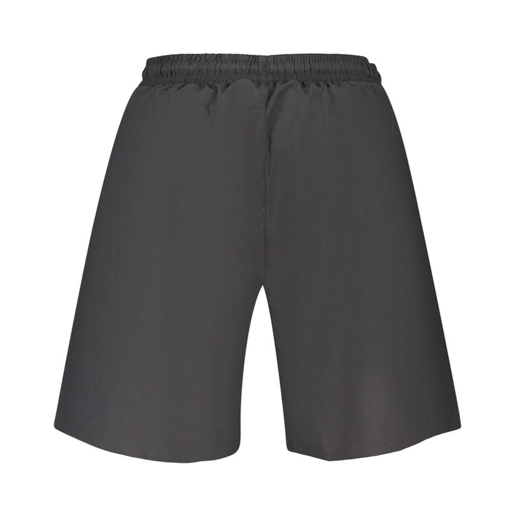 Black Polyester Men's Swimwear