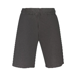 Black Cotton Men's Pants