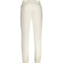 White Cotton Men's Trousers
