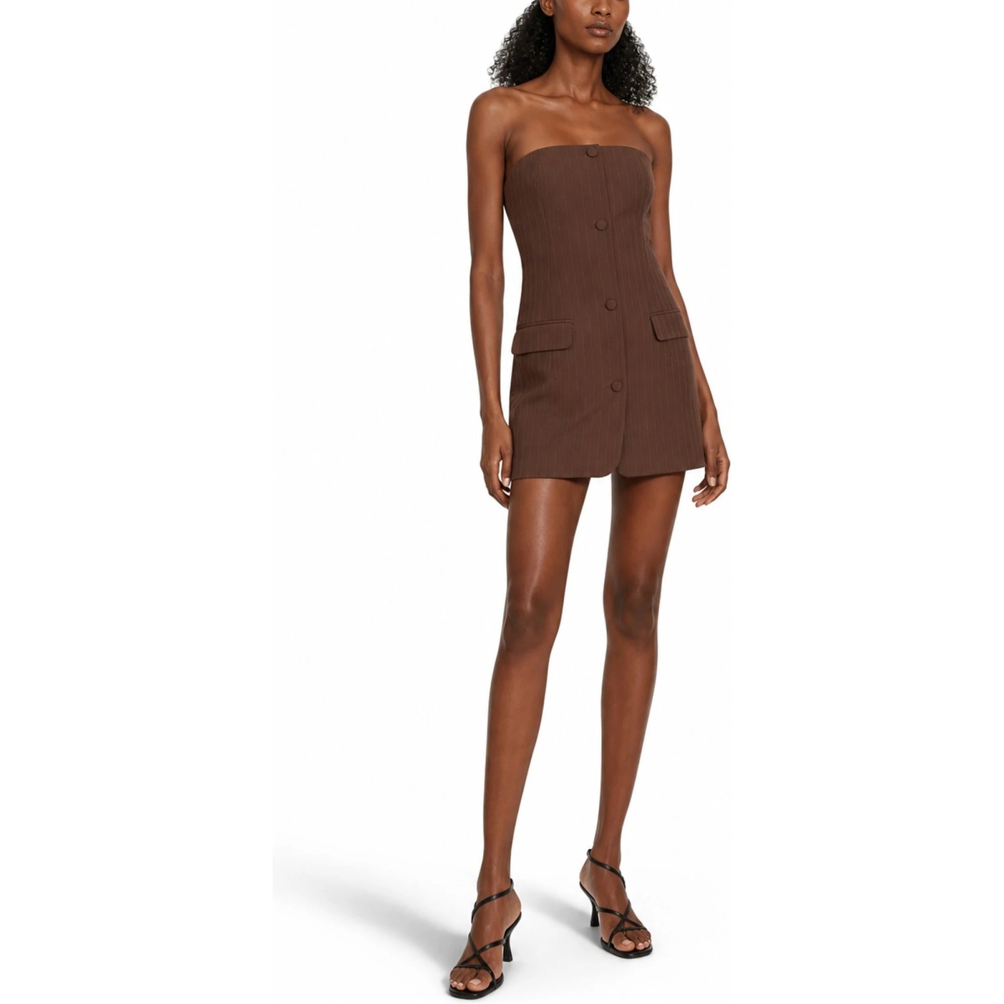 MINIABITO SARTORIALE A RIGHE