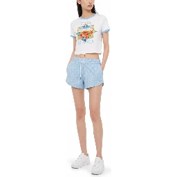 "TENNIS LANDSCAPE RINGER" T-SHIRT