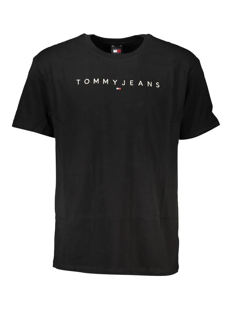 Black Cotton Men's T-Shirt