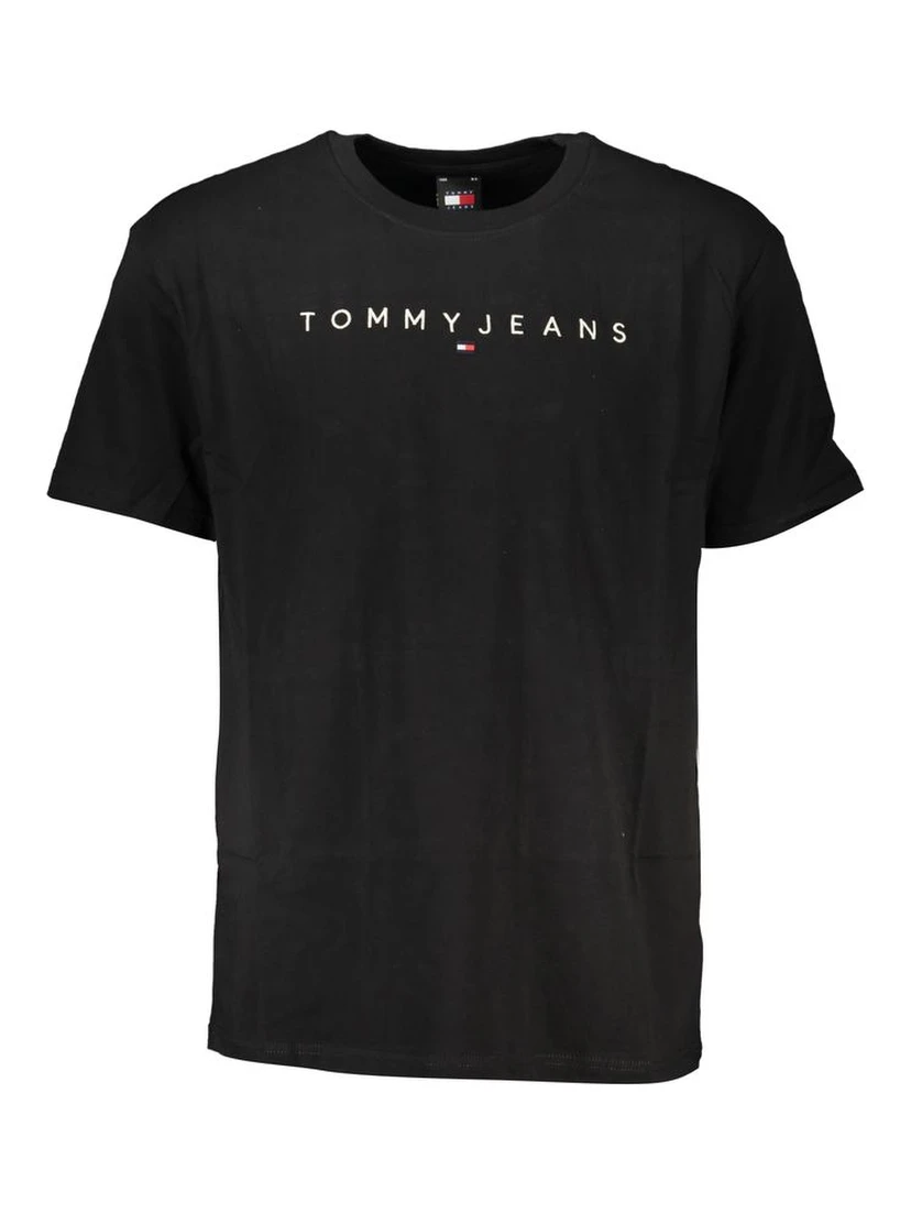 Black Cotton Men's T-Shirt