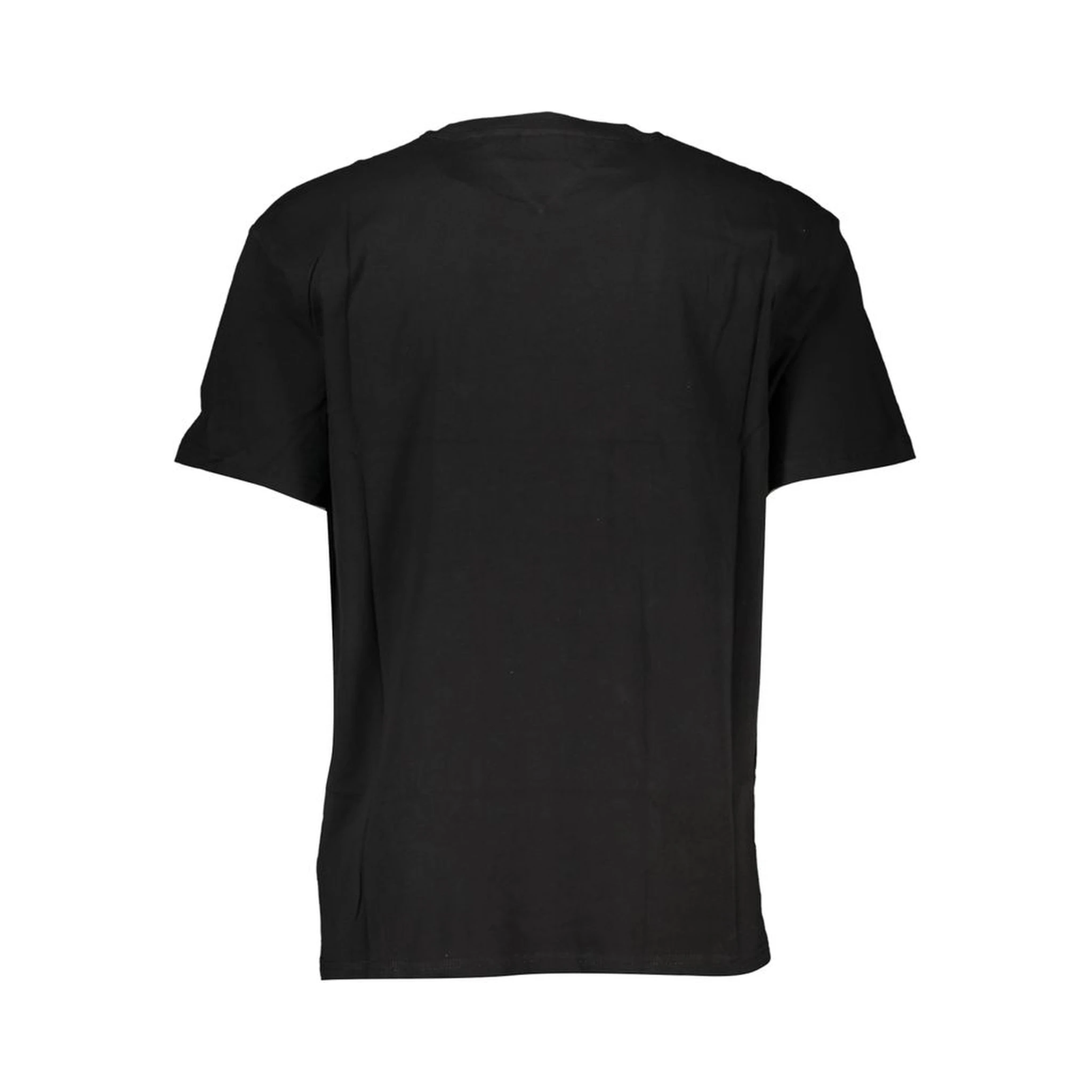 Black Cotton Men's T-Shirt