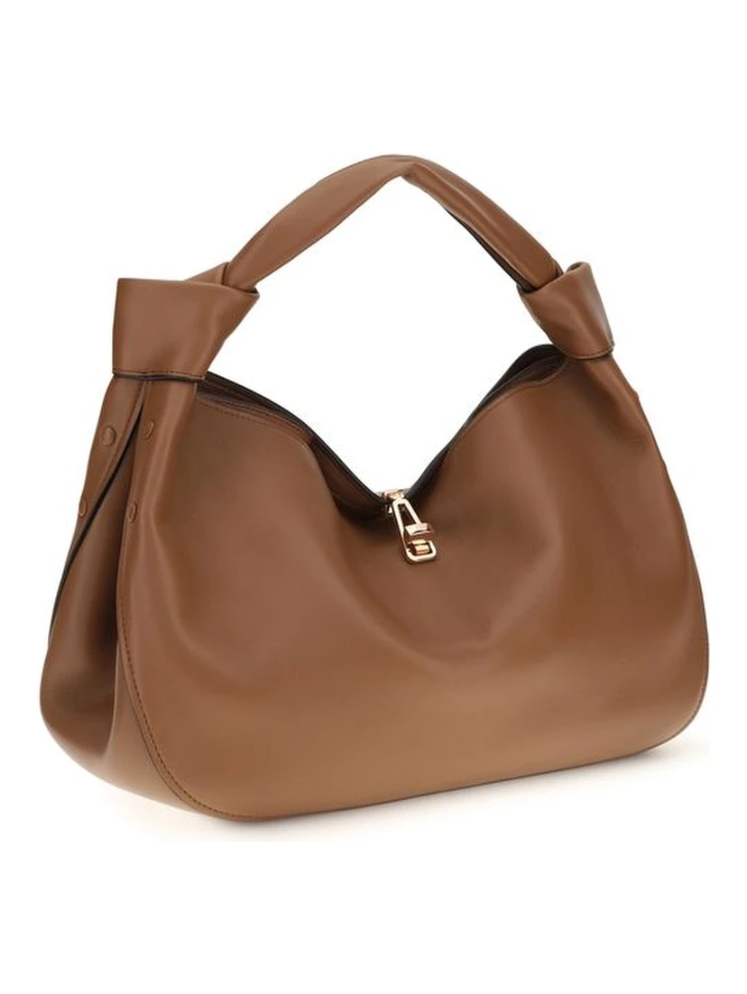 Brown Lamb Ovis Aries Aries Shoulder Bag
