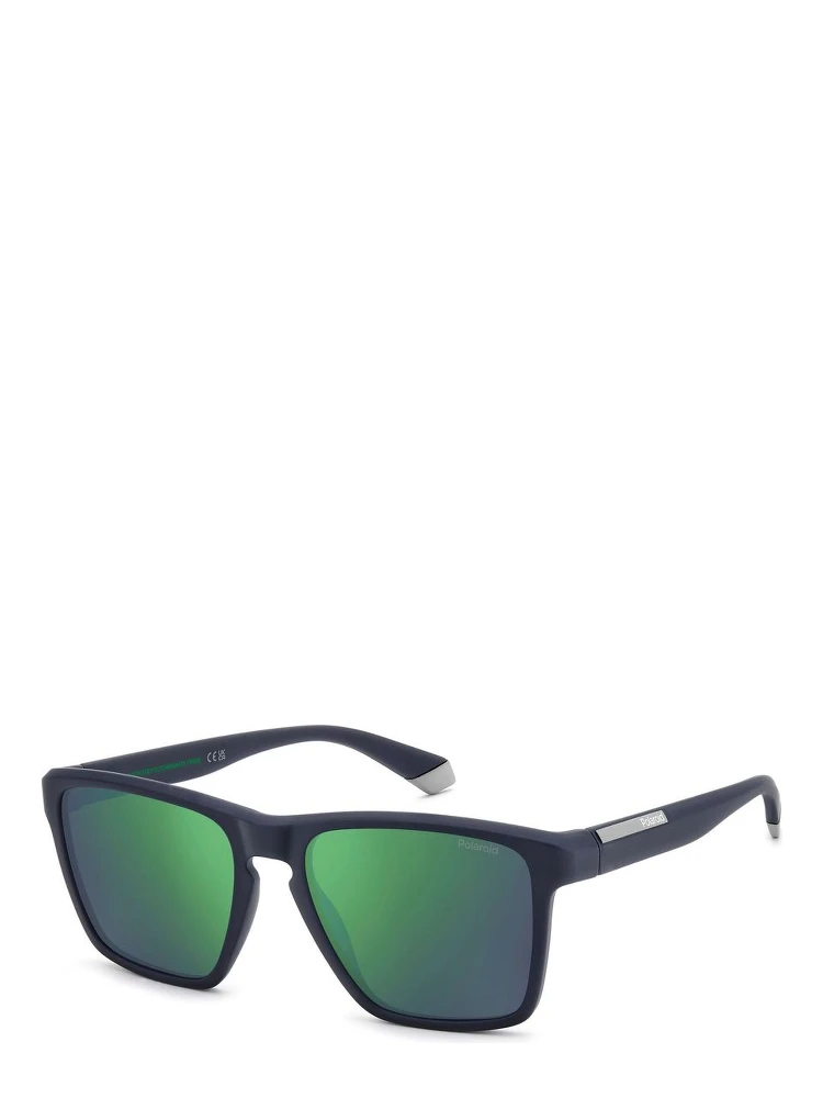 Blue Polycarbonate Sunglasses