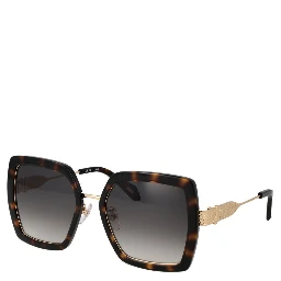 Black Stainless Steel Sunglasses