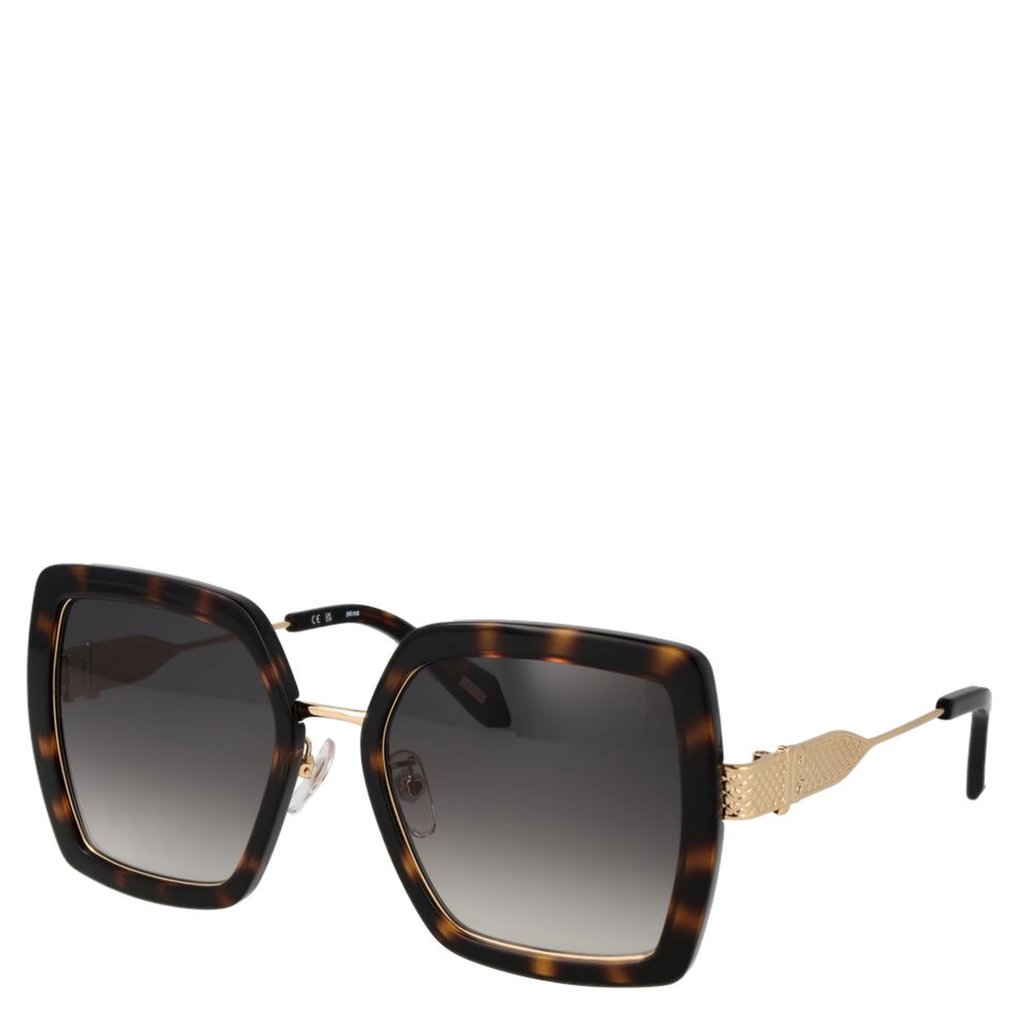 Black Stainless Steel Sunglasses