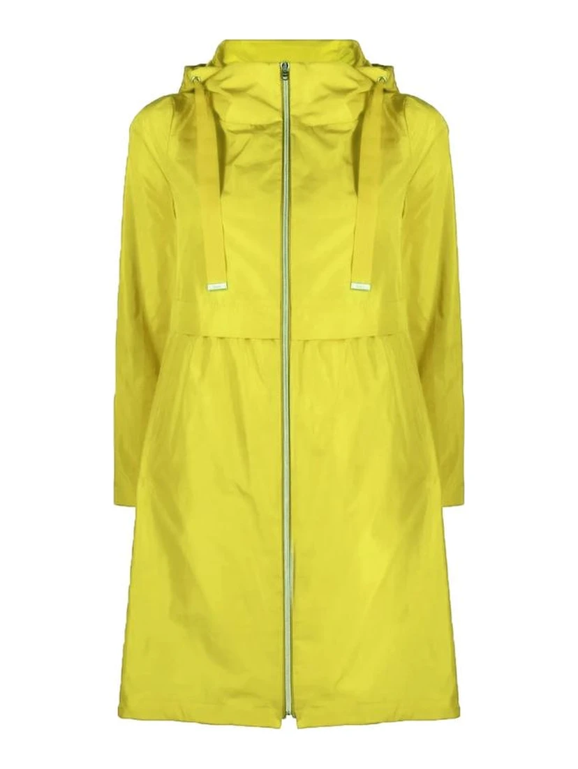Bicolor Polyester Coat