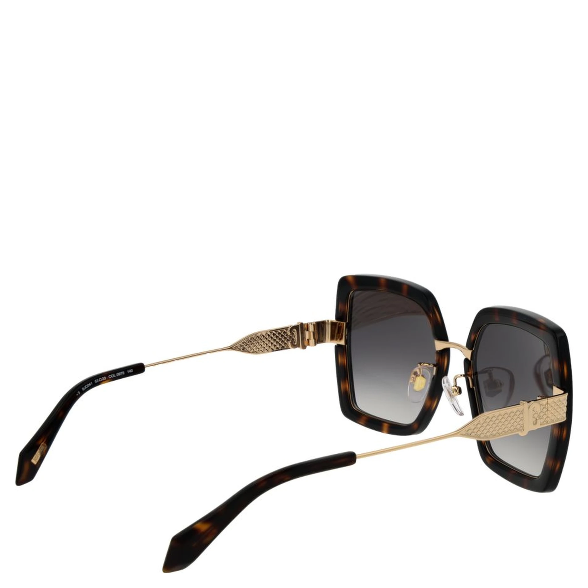 Black Stainless Steel Sunglasses