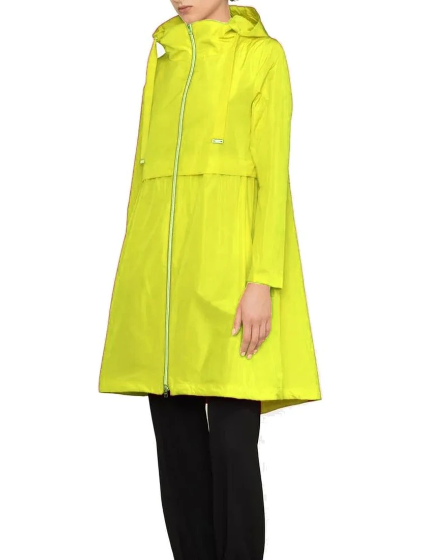 Bicolor Polyester Coat