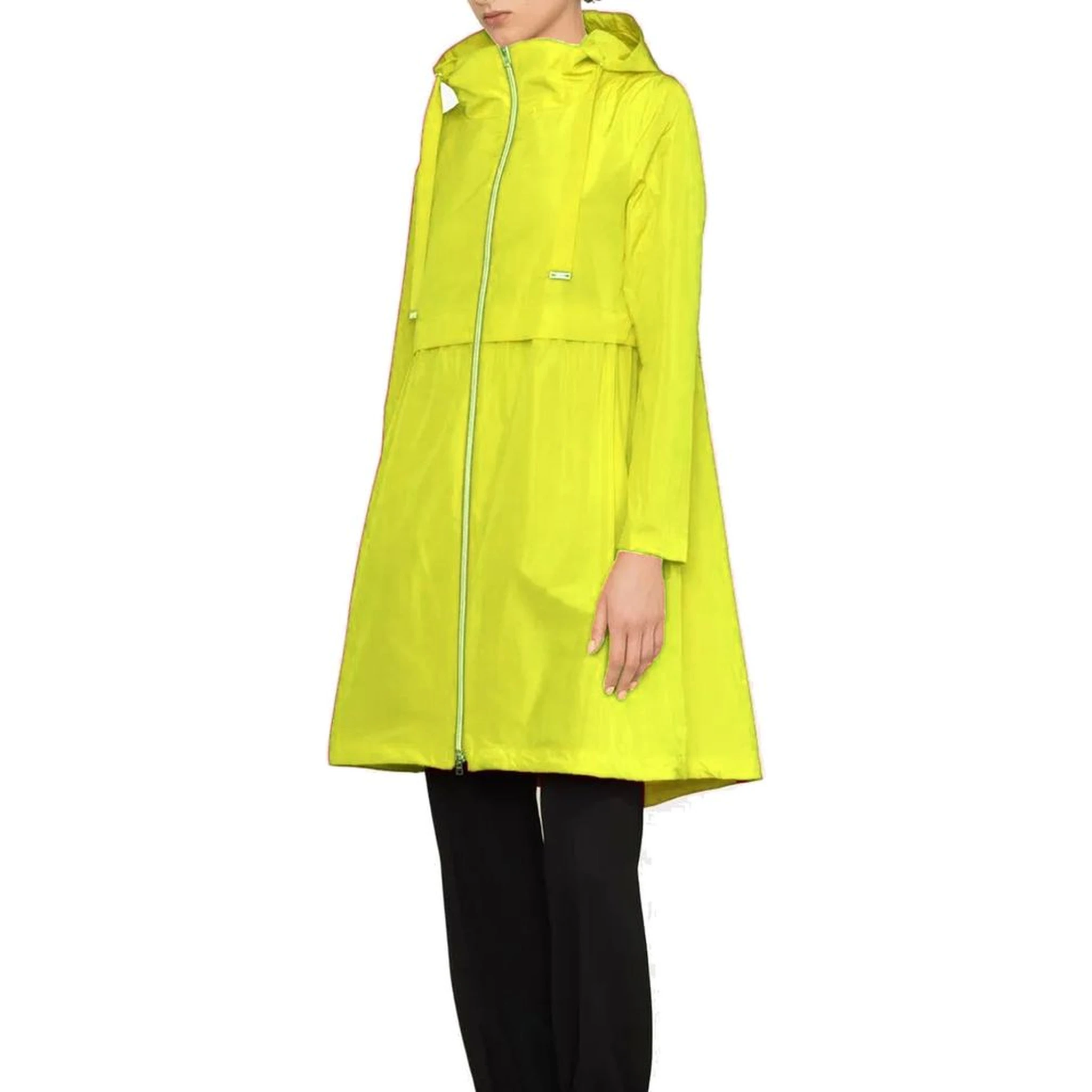 Bicolor Polyester Coat