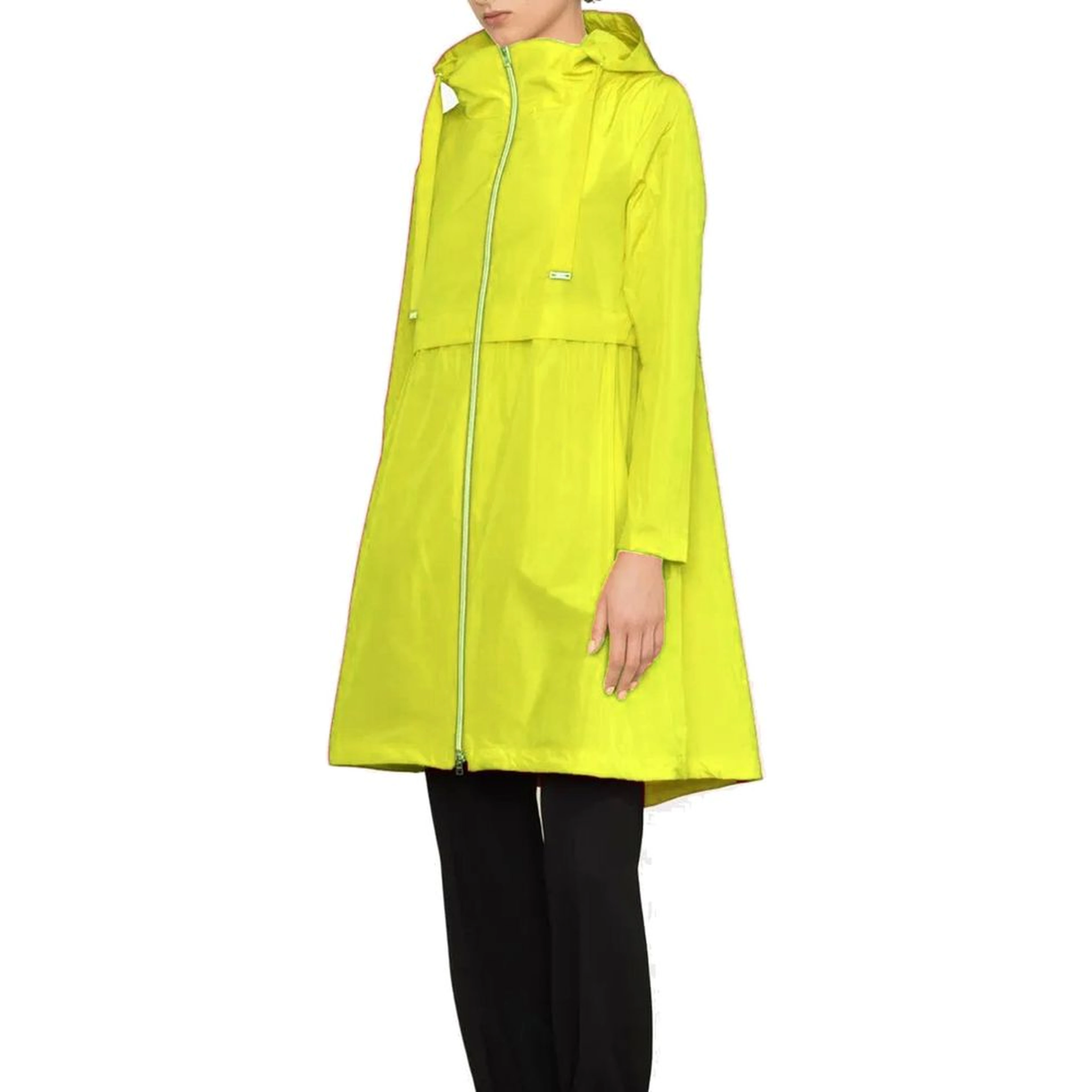 Bicolor Polyester Coat