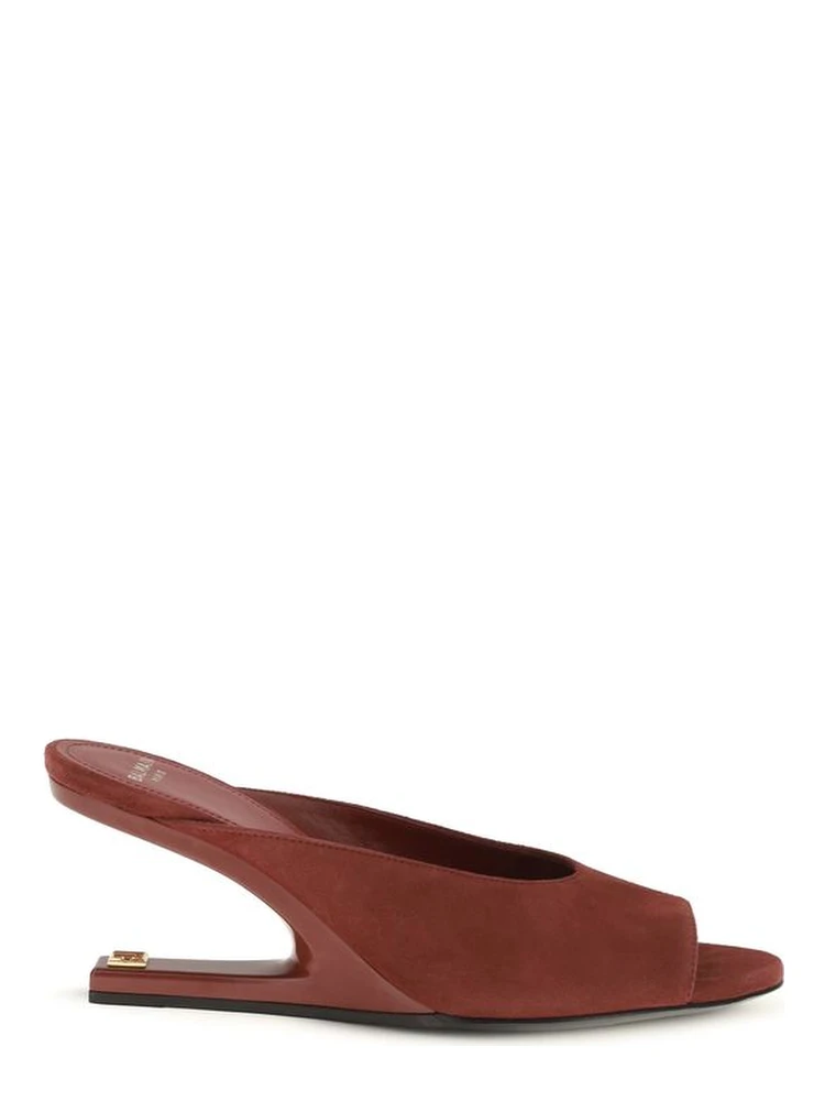 Bordeaux Calf Leather Bos Taurus Mules