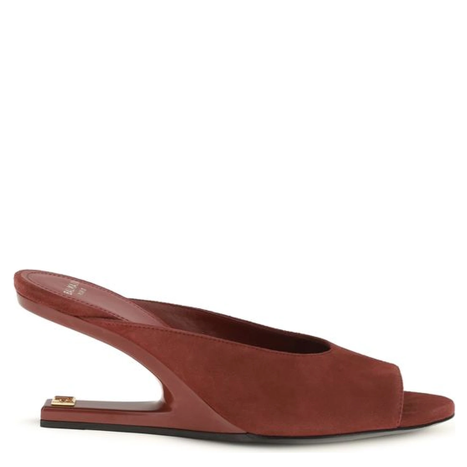 Bordeaux Calf Leather Bos Taurus Mules